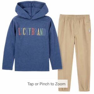 Lucky Brand kids two piece set brand new